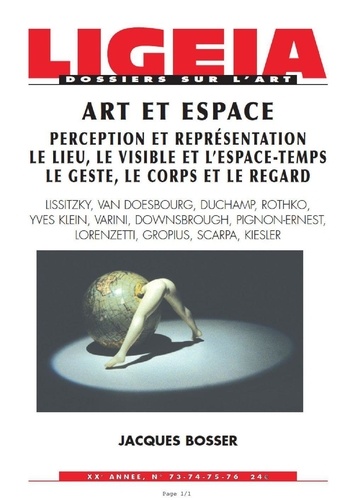  Ligeia - Ligeia N° 73-76 : Art et espace.