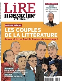 Alexis Brocas et Aurélie Marcireau - Lire N° 505, mars 2022 : Les couples de la littérature - Amour et livres font-ils toujours bon ménage ?.
