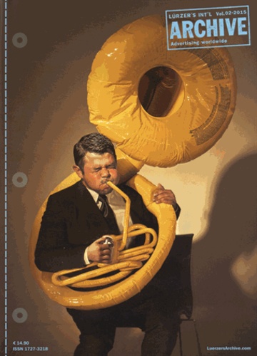 Walter Lürzer - Lürzer's Int'l Archive N° 2/2015 : Cor jaune gonflable.