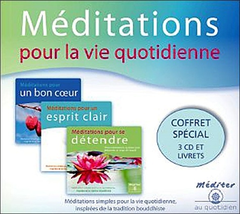  Tharpa Editions - Méditations pour la vie quotidienne - 3 CD audio.