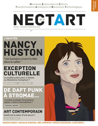  Editions de l'Attribut - Nectart N° 2, premier semestre 2016 : Nancy Huston.