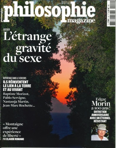  Philosophie Magazine Editeur - Philosophie Magazine N° 151, juillet-août 2021 : Le sexe, c'est grave ?.