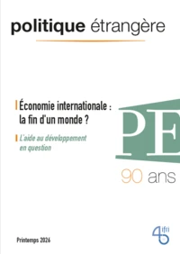 Economie internationale : la fin d'un monde ?