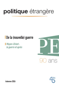 De la (nouvelle) guerre