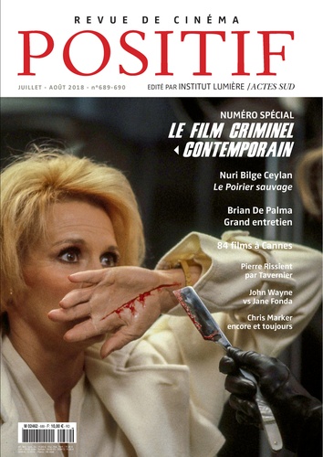 Michel Ciment - Positif N° 689-690, juillet-août 2018 : Le film criminel moderne.
