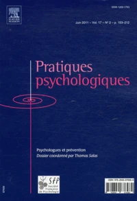 Pratiques psychologiques Volume 17 n° 2