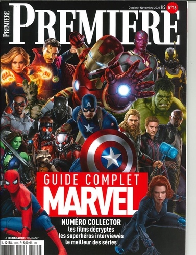 Première Hors-série N° 16, octobre-novembre 2021 Guide complet Marvel