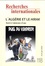 Recherches internationales N° 118, avril-juin 2020 L'Algérie et le Hirak. Santé et médecine à Cuba