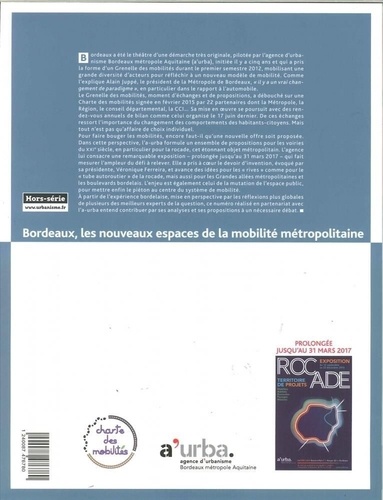 Revue Urbanisme Hors-série N° 58 Bordeaux. Les nouveaux espaces de la mobilité métropolitaine