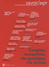 Frédéric Lebaron - Savoir/Agir N° 20, Juin 2012 : Couples, sexualités, vie publique/vie privée.