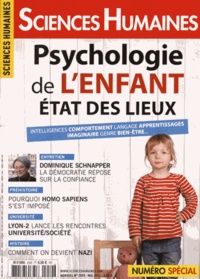 Héloïse Lhérété - Sciences Humaines N° 259, Mai 2014 : Psychologie de l'enfant : état des lieux.