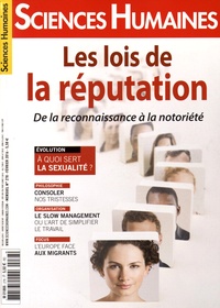 Nicolas Journet - Sciences Humaines N° 278, Février 2016 : Les lois de la réputation - De la reconnaissance à la notoriété.