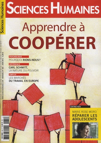 Nicolas Journet et Héloïse Lhérété - Sciences Humaines N° 282, juin 2016 : Apprendre à coopérer.