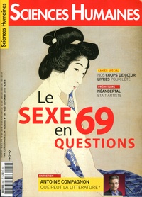 Héloïse Lhérété - Sciences Humaines N° 284, août-septembre 2016 : Le sexe en 69 questions.
