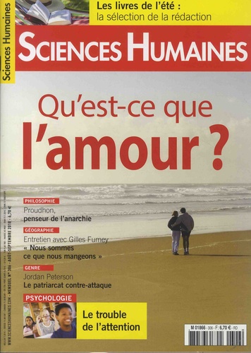 Héloïse Lhérété - Sciences Humaines N° 306, août-septembre 2018 : Qu'est-ce que l'amour ?.
