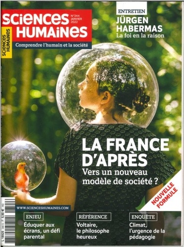  Sciences humaines - Sciences Humaines N° 344, janvier 2022 : La France d'après.
