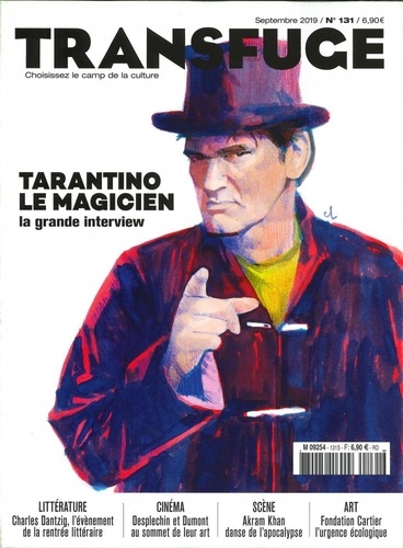 Vincent Jaury - Transfuge N° 131, septembre 2019 : Tarantino le magicien.
