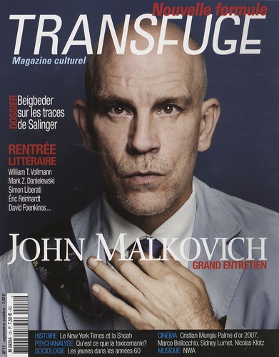 Vincent Jaury - Transfuge N° 17, Septembre-Oct : John Malkovich - Grand entretien.