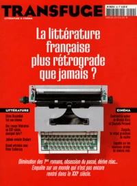 La littérature française plus rétrograde que jamais ?