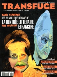Vincent Jaury - Transfuge N° 81, octobre 2014 : Les 24 meilleurs romans de la rentrée littéraire étrangère.