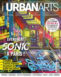 Gabrielle Gauthier - Urban Arts N° 25, août-septembre 2023 : Evénement, Sonic à Paris !.