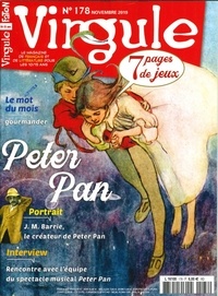 Pierrette Fabre-Faton - Virgule N° 178, novembre 2019 : Peter Pan.