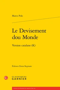 Le Devisement dou Monde