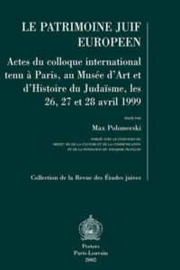 Le patrimoine juif européen