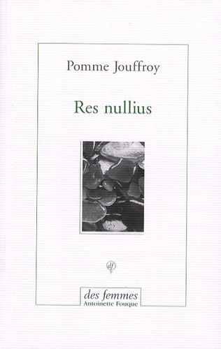 Pomme Jouffroy - Res nullius.