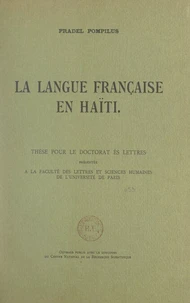 La langue française en Haïti
