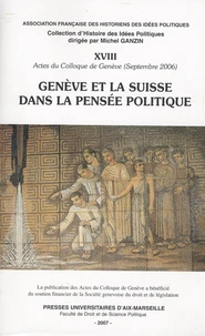 Genève et la Suisse dans la pensée politique