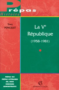 La Ve République, 1958-1981
