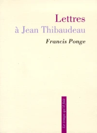 Lettres A Jean Thibaudeau