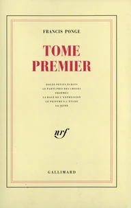 Tome premier