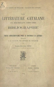 La littérature catalane en Roussillon (1600-1800)