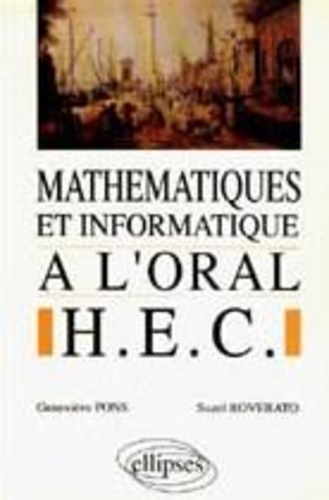  Pons - Mathématiques et informatique à l'oral HEC.