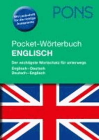PONS Pocket-Wörterbuch Englisch - Der wichtigste Wortschatz für Unterwegs. Englisch-Deutsch/Deutsch-Englisch.