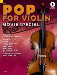 Michael Zlanabitnig - Pop for Violin  : Pop for Violin MOVIE SPECIAL - 10 Pop-Hits. Sonderband. 1-2 violins..
