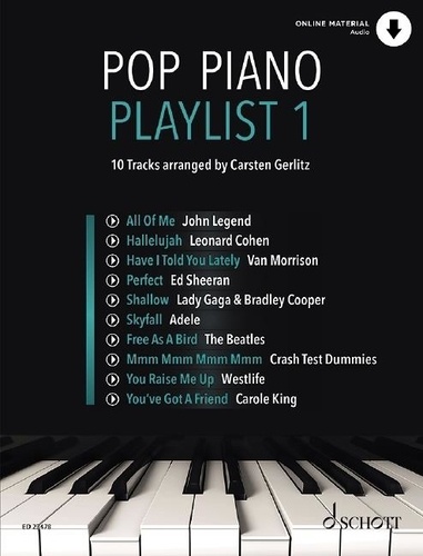 Carsten Gerlitz - Pop Piano Playlist 1 - 10 Tracks - arranged by Carsten Gerlitz. piano..