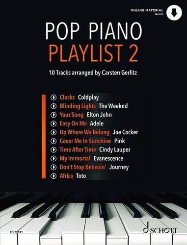 Carsten Gerlitz - Pop Piano Playlist 2 - 10 Tracks - arranged by Carsten Gerlitz. piano..