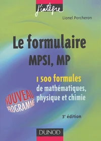 Le formulaire MPSI, MP
