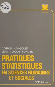 Pratiques statistiques en sciences humaines et sociales