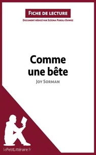 Comme une bête de Joy Sorman