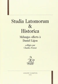 Studia latomorum & historica