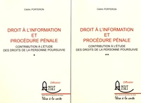 Droit à l'information et procédure pénale