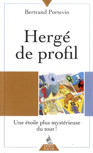 Hergé de profil