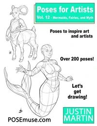Poses For Artists Vol 12 - Mermaids, Fairies & Myth