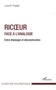 Ricoeur face à l'analogie
