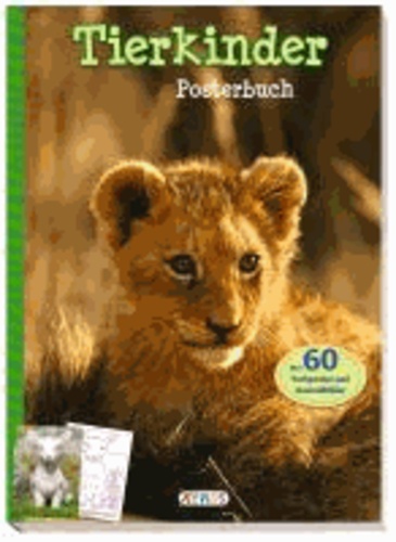 Posterbuch: Tierkinder - Über 60 Farbposter und Ausmalbilder.
