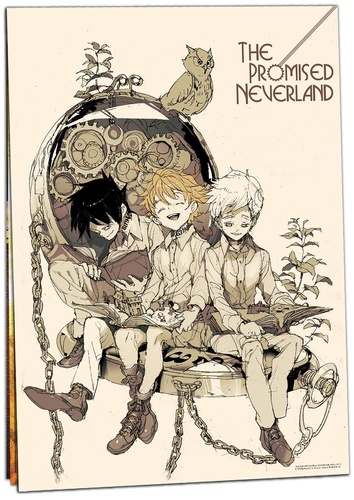 Calendrier The Promised Neverland. 12 posters à détacher  Edition 2020